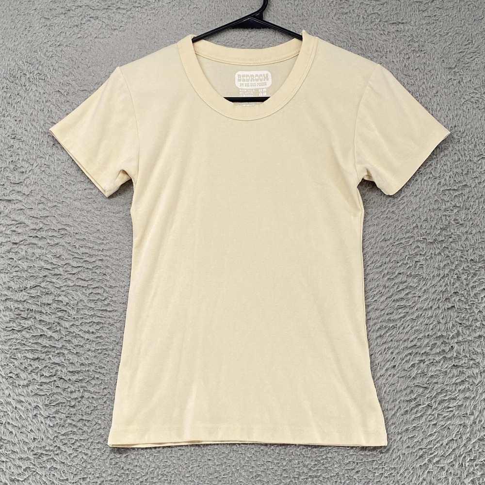 Big Bud Press T-Shirt Womens XS Bedroom Baby Doll Tee Crewneck Minimalist